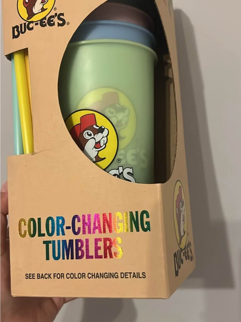 Buc-ee's Color-Changing Tumblers